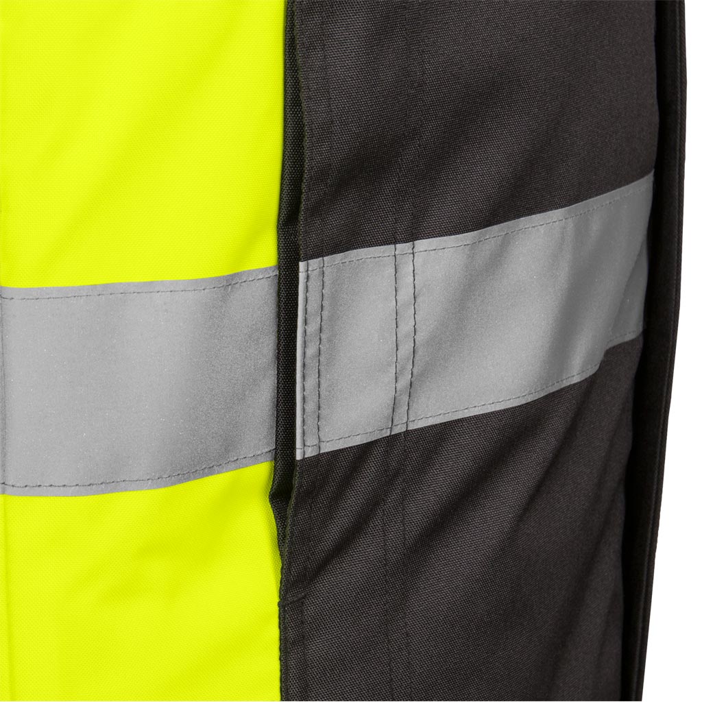 Neperšlampanti šilta liemenė darbui ASKER YELLOW, geltonos spalvos