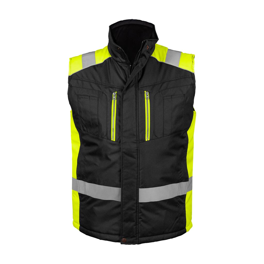 Neperšlampanti liemenė darbui ASKER ORANGE, oranžinės spalvos