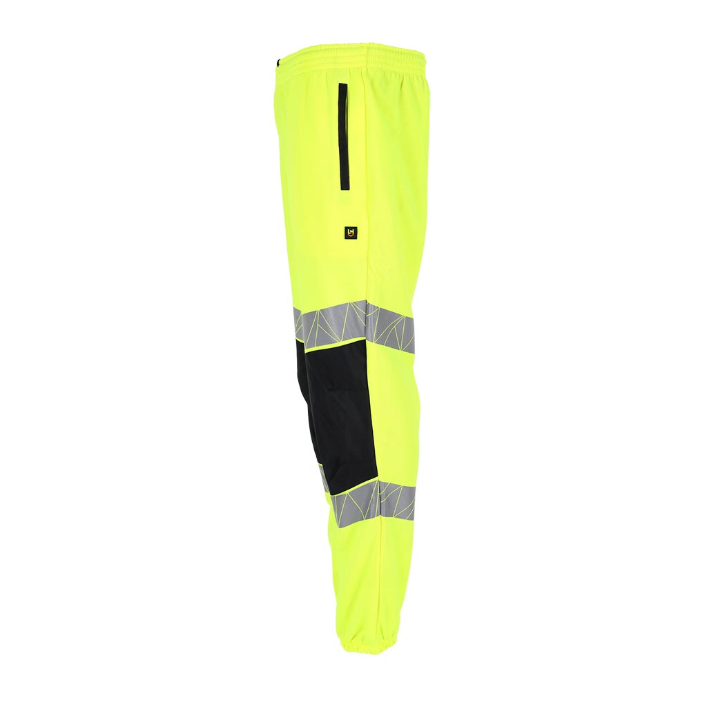 Sportinio stiliaus, itin patogios darbo kelnės KRAST HI-VIS