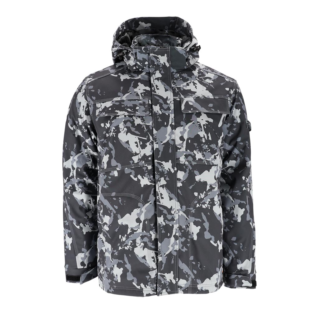 Vyriška 3-jų sluoksnių Softshell universali striukė ORKAN CAMO