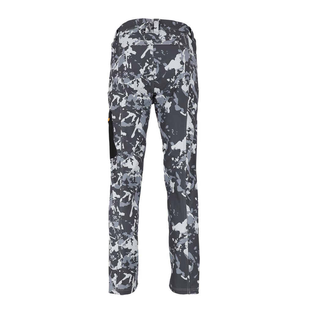 Demisezoninės elastingos darbo kelnės ORKANT CAMO, su softshell audiniu