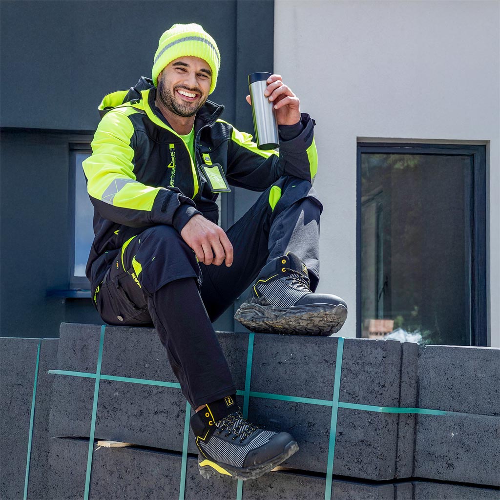 Universali 3-jų sluoksnių Softshell tipo darbo striukė RAUT, su atspariu RIP-STOP audiniu