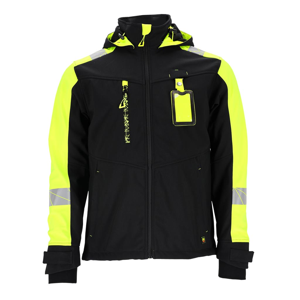 Universali 3-jų sluoksnių Softshell tipo darbo striukė RAUT, su atspariu RIP-STOP audiniu