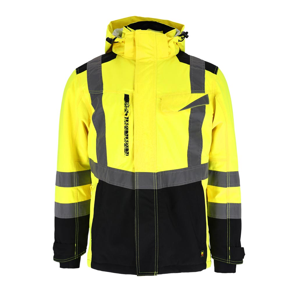 Elastinga signalinė vyriška žieminė striukė RAUTEX WINTER