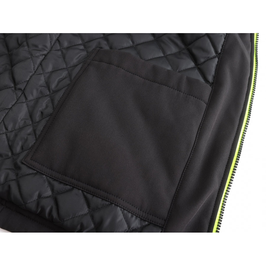 Softshell liemenė Pesso VESTA, juoda/ryškaus matomumo geltona