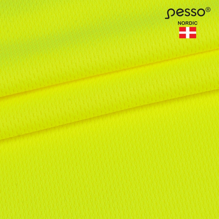 Marškinėliai Pesso HVM HI-VIS, geltoni