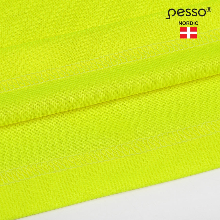 Marškinėliai Pesso HVM HI-VIS, geltoni