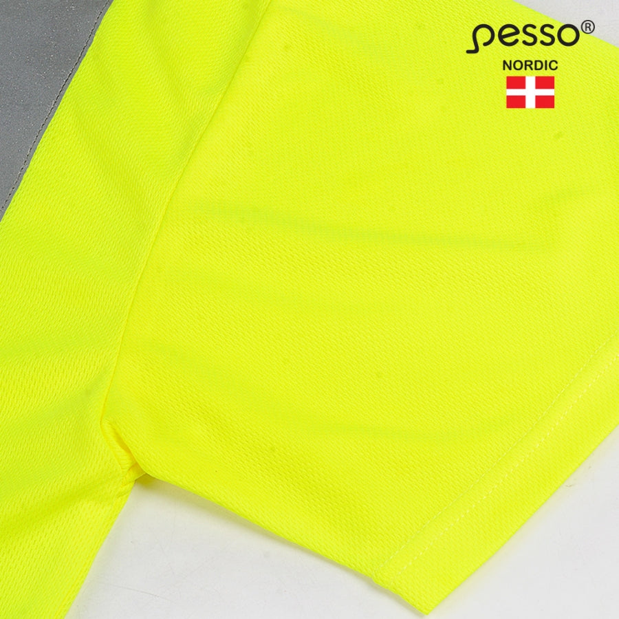 Marškinėliai Pesso HVM HI-VIS, geltoni