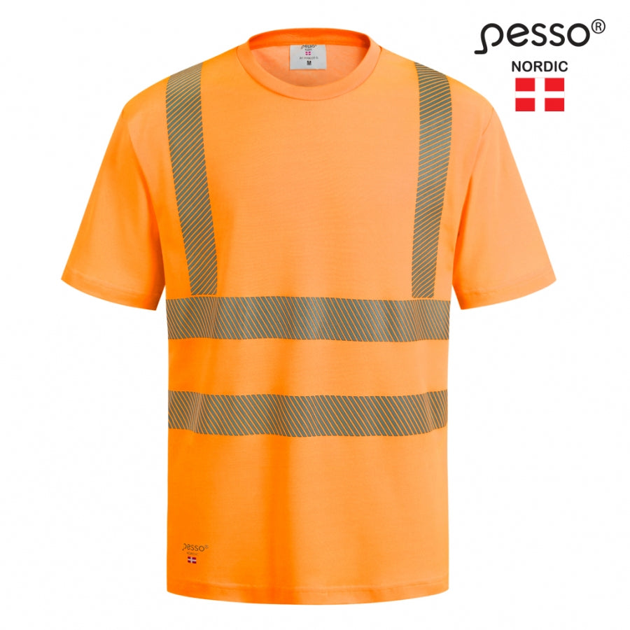 Marškinėliai Pesso HI-VIS HVMCOT, oranžinė