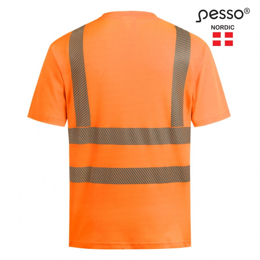 Marškinėliai Pesso HI-VIS HVMCOT, oranžinė
