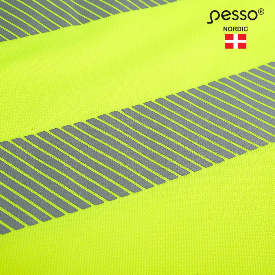Marškinėliai Pesso HI-VIS HVMCOT, geltoni