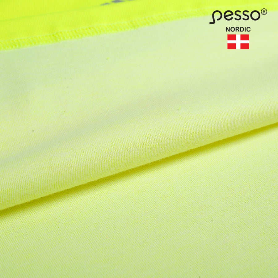 Marškinėliai Pesso HI-VIS HVMCOT, geltoni