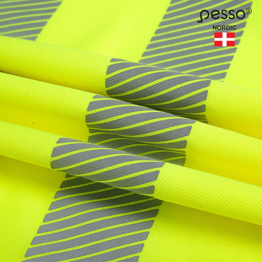 Marškinėliai Pesso HI-VIS HVMCOT, geltoni