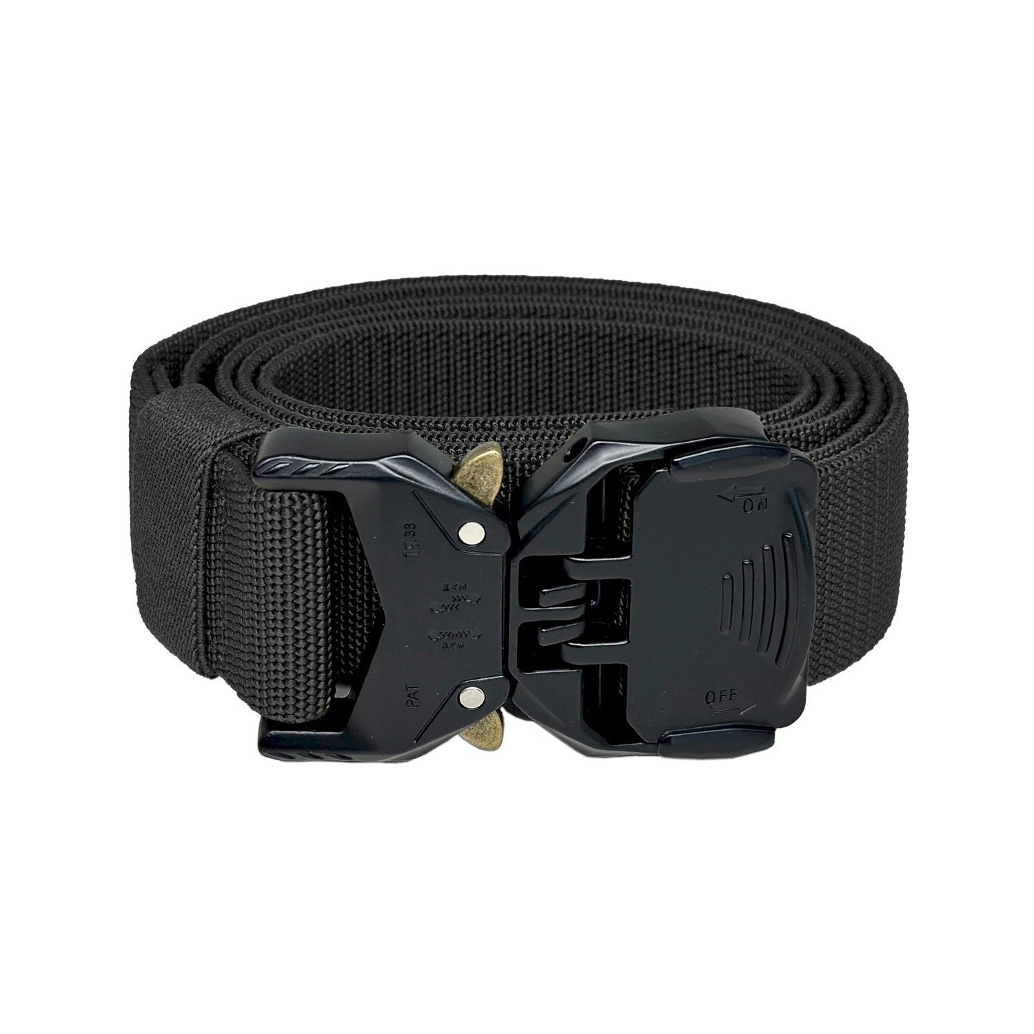 Tvirtas ir kokybiškas Krypton diržas su specialia sagtimi greitam ir patogiam užsegimui ir atsegimui. Elastinga medžiaga. Diržo ilgis - 130 cm   Pagrindinės savybės:  Diržo ilgis: 130 cm Juostos plotis: 3,70 cm Juostos storis: 0,25 cm Sagties dydis: 8cm x 5cm Svoris: 0,2 kg Speciali sagtis iš metalo Greita Realese sistema leidžia lengvai uždaryti ir atidaryti Tvirta ir elastinga plipropileno diržo medžiaga