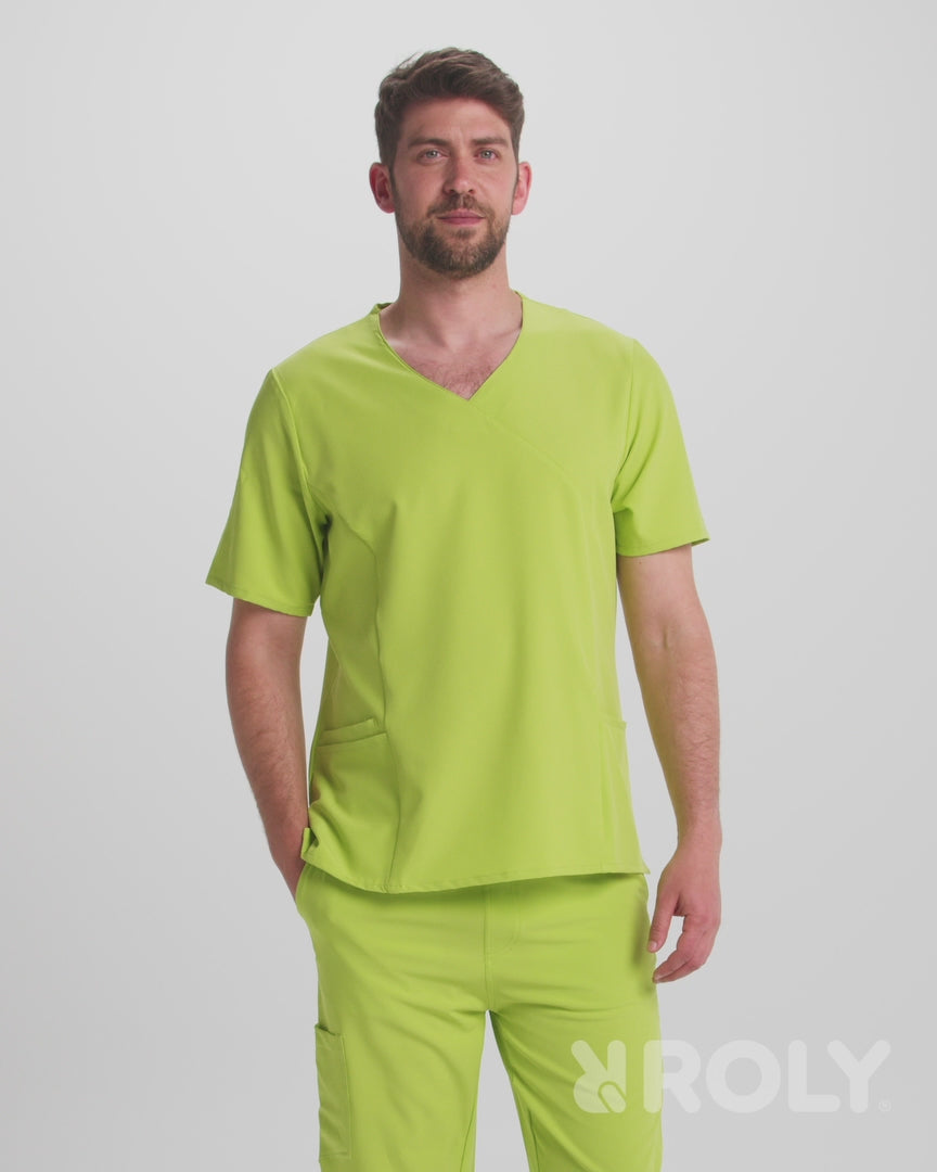 Itin patogus ir kokybiškas Unisex švarkelis FEROX, skirtas darbui medicinos sektoriuje (įvairių spalvų)