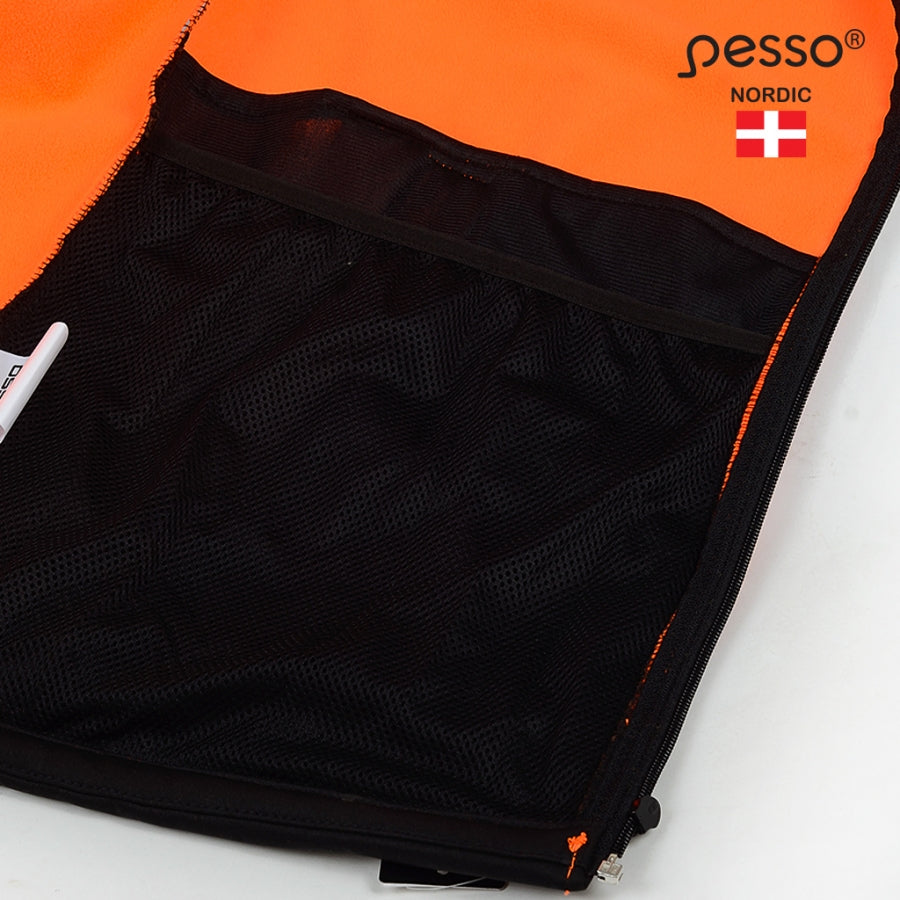 Signalinė striukė Pesso Softshell Palermo Oranžinė