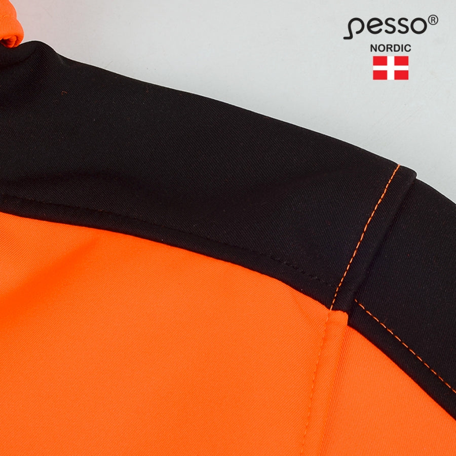 Signalinė striukė Pesso Softshell Palermo Oranžinė
