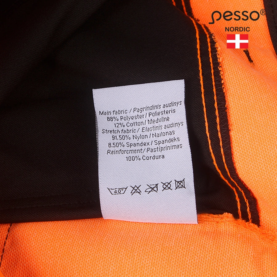 Darbo kelnės Pesso URANUS Flexpro 135 Orange