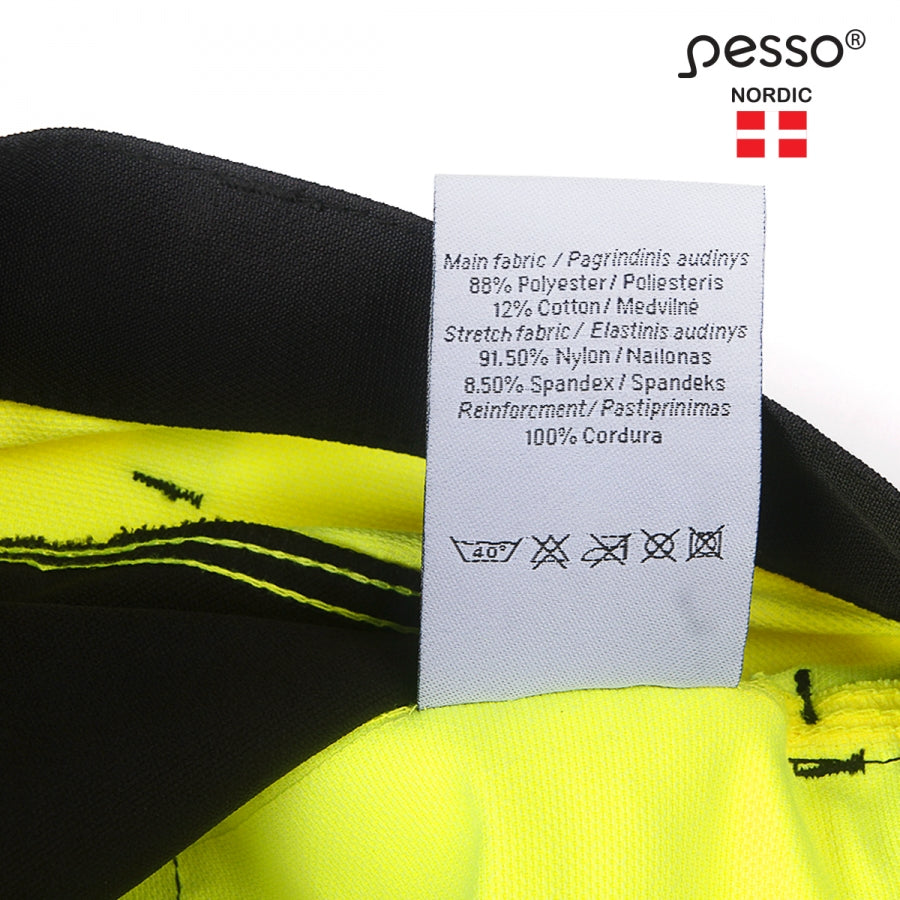Darbo kelnės Pesso URANUS Flexpro 135 Yellow