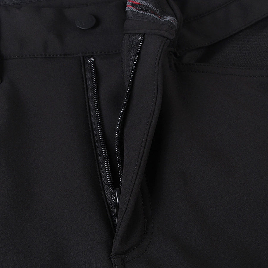 Softshell darbo kelnės PESSO MERCURY_G, juodos su ryškiomis detalėmis