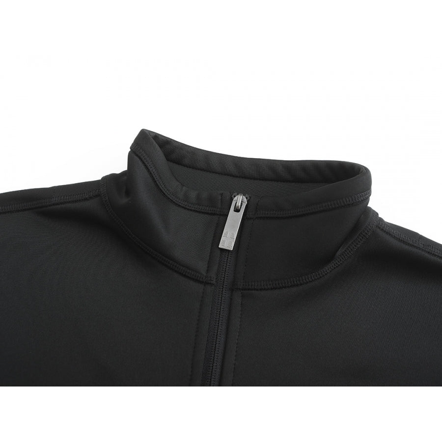 Itin elastingas audinys  4-WAY STRETCH - tamprus į visas keturias kryptis. Itin Malonus ir švelnus pamušalas. Dvejos kišenė liemens srityje užsegamos užtrauktukais.   Sudėtis: 100% poliesteris Dydžiai: S-3XL     Spalva: juoda