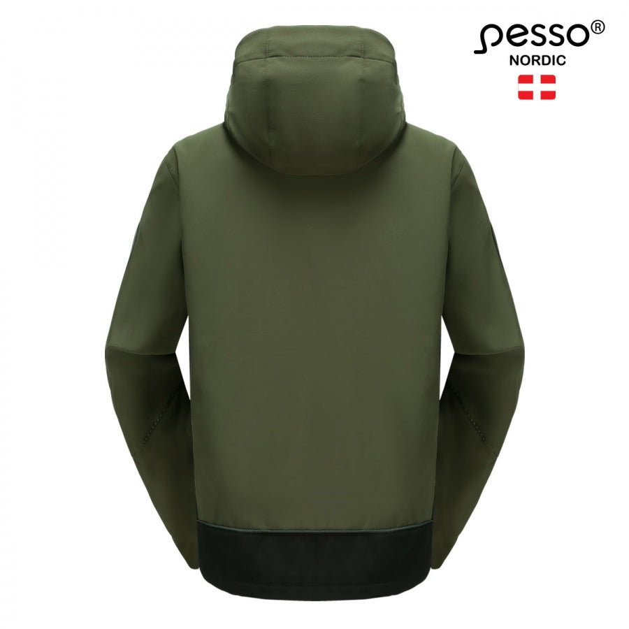 Striukė SoftShell Pesso ACROPOLIS, žalia