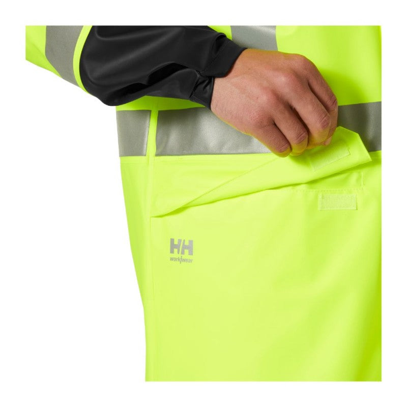 Šviesą atspindintis lietpaltis HELLY HANSEN Addvis Rain Coat, geltonas
