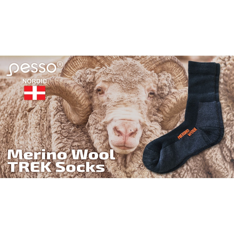 Termoizoliacinės darbo kojinės  PESSO Merino KOMER