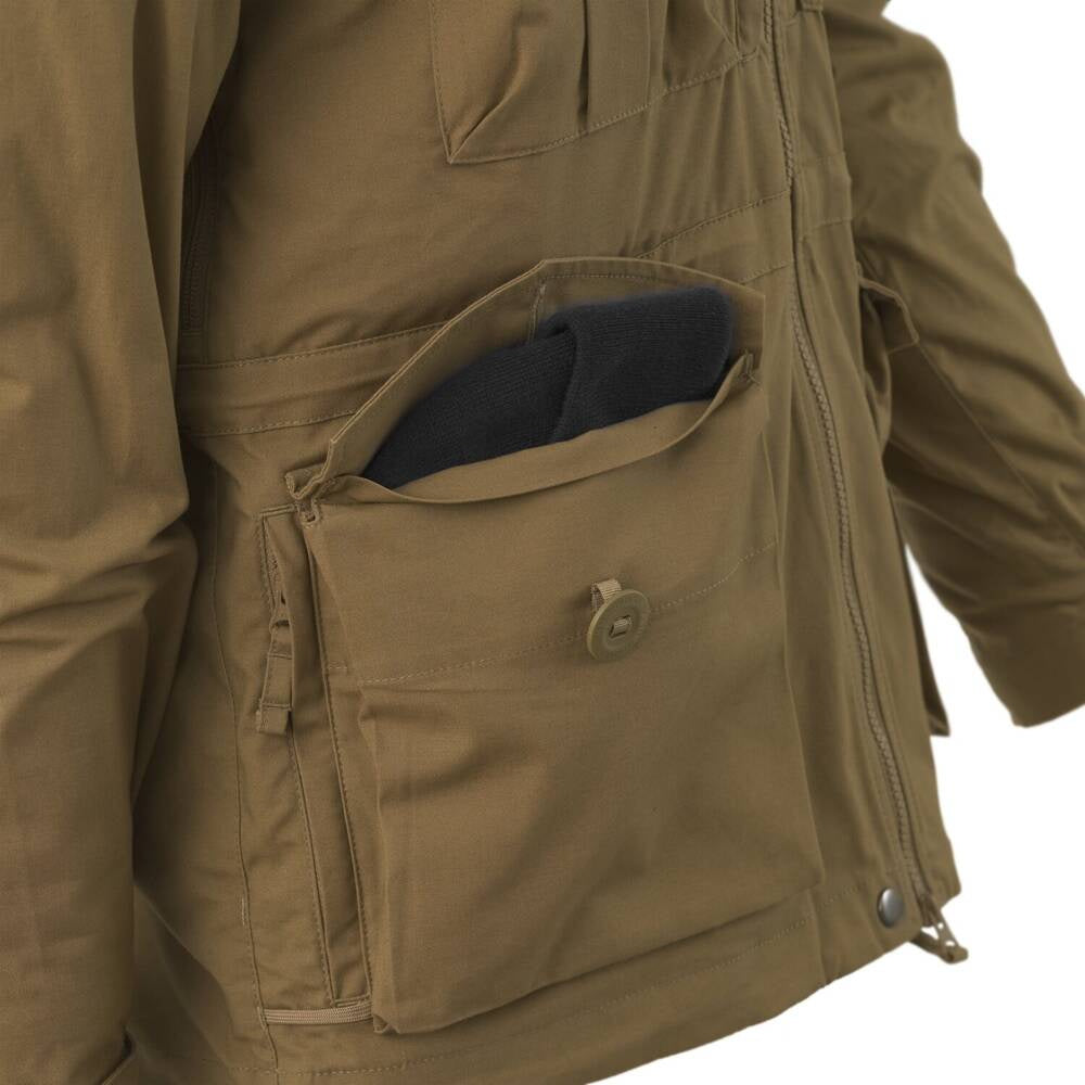 Taktinė striukė Helikon SAS Smock, DuraCanvas, galimos trys spalvos