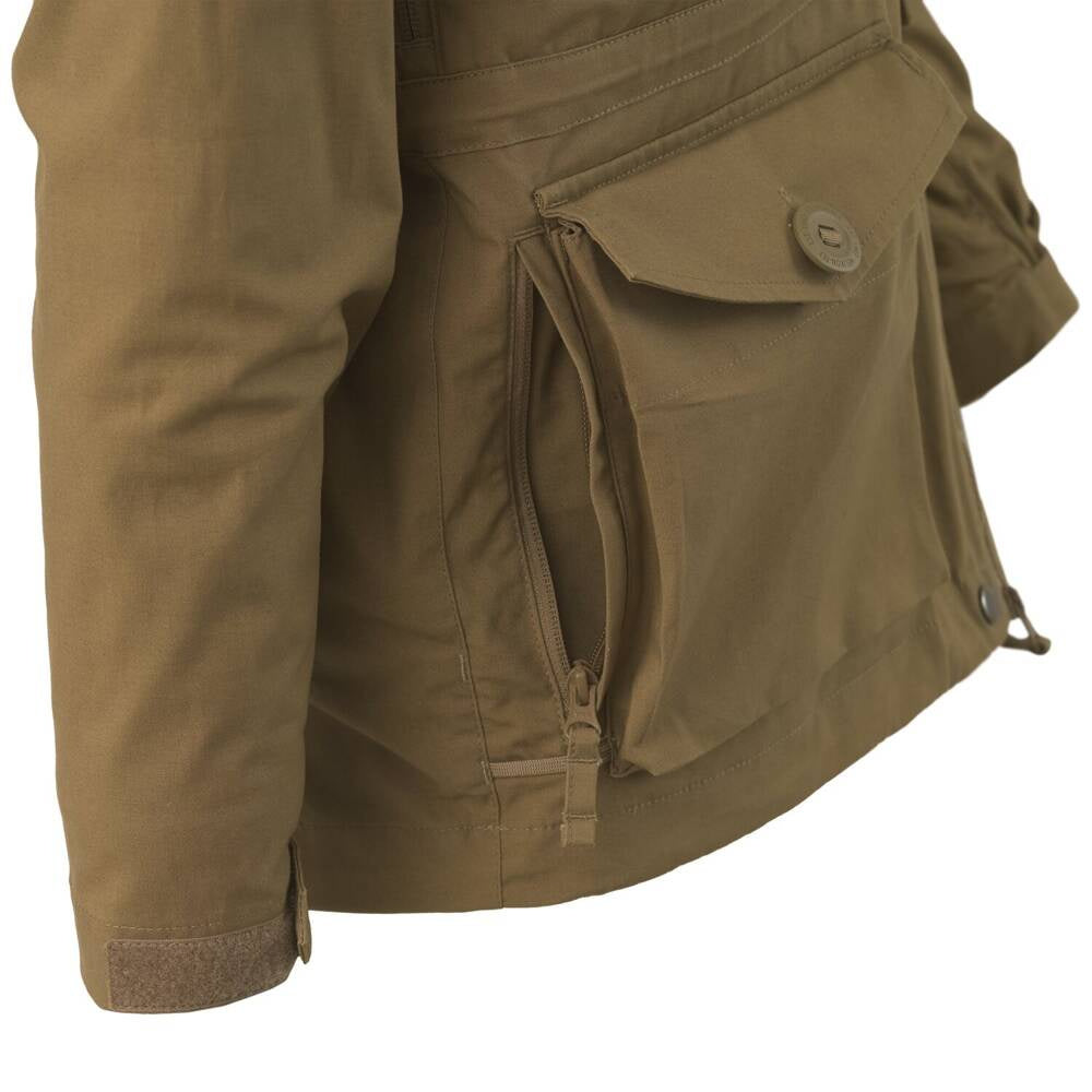 Taktinė striukė Helikon SAS Smock, DuraCanvas, galimos trys spalvos