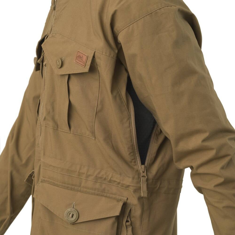 Taktinė striukė Helikon SAS Smock, DuraCanvas, galimos trys spalvos