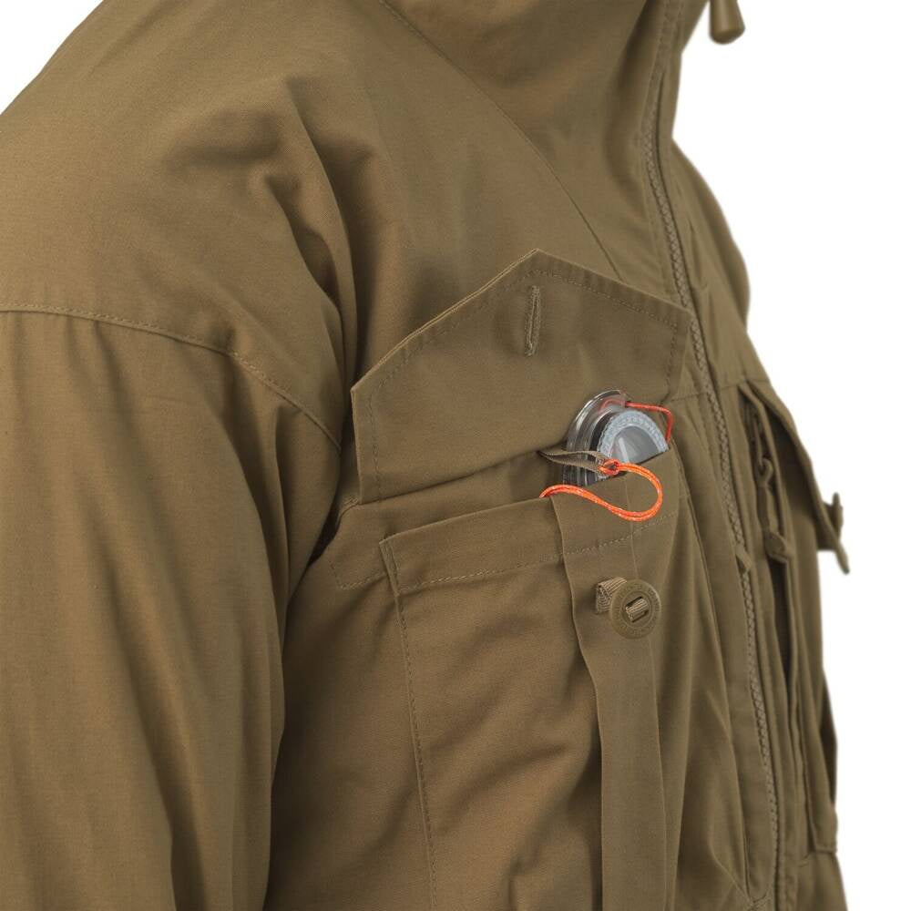 Taktinė striukė Helikon SAS Smock, DuraCanvas, galimos trys spalvos