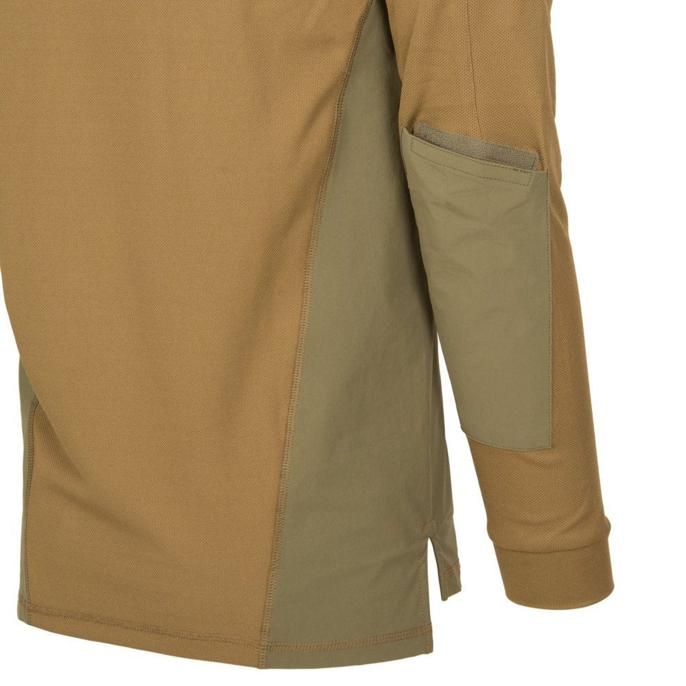 Kokybiškas taktinis džemperis Helikon RANGE HOODIE, žalios spalvos