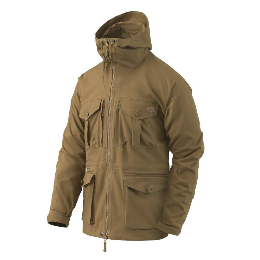 Taktinė striukė Helikon SAS Smock, DuraCanvas, galimos trys spalvos