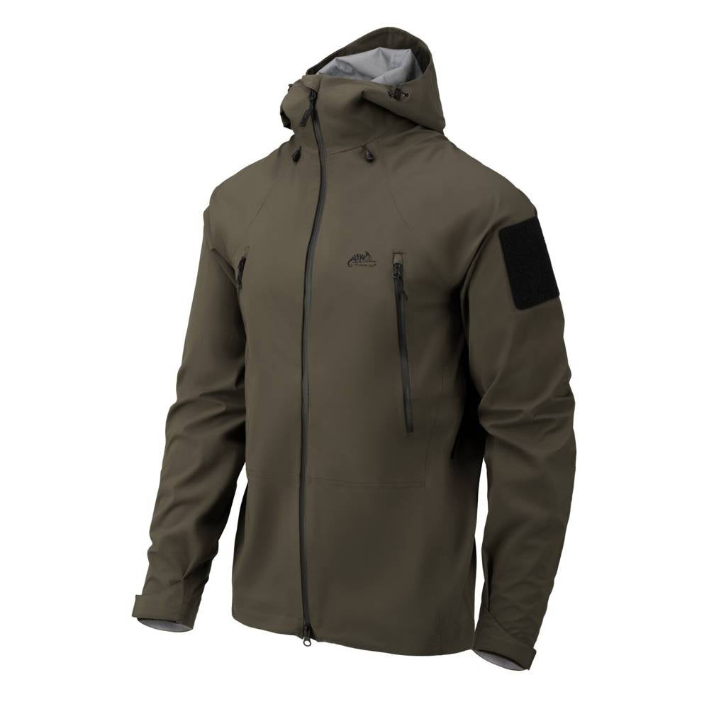 Taktinė striukė HELIKON-TEX Squall Hardshell, žalia spalva