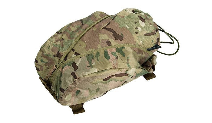 Maskuojančios spalvos tentas-pastogė Helikon-Tex Supertarp Shelter Cape – 3x3 m – Woodland