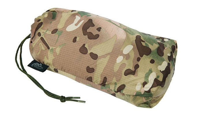 Maskuojančios spalvos tentas-pastogė Helikon-Tex Supertarp Shelter Cape – 3x3 m – Woodland