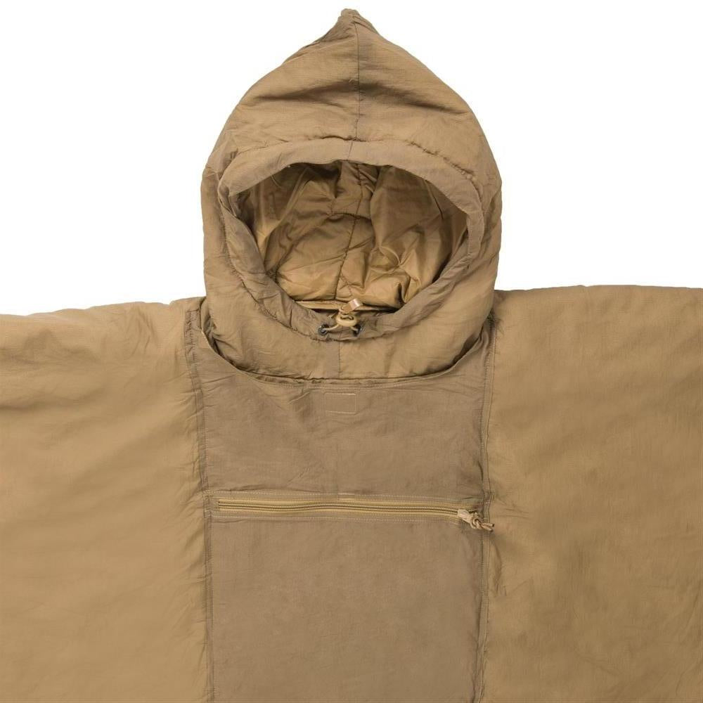Universalus šiltas apklotas/pončas Helikon-Tex Swagman Roll Poncho, spalva Woodland