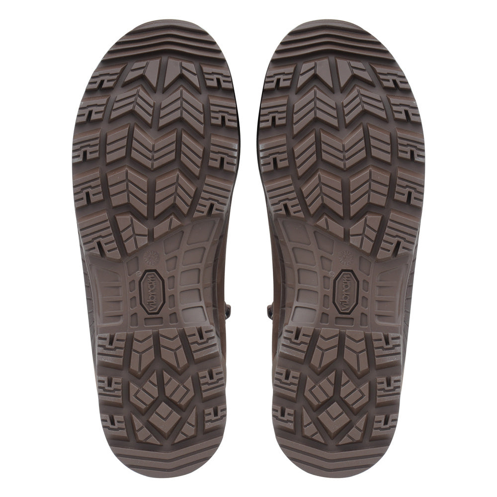 Aukštos kokybės Taktiniai batai LOWA Breacher GTX N MID – Gore-Tex, Vibram, Cordura, Tamsiai rudi