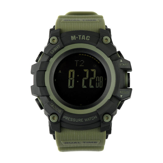 Elektroninis taktinis laikrodis M-Tac Adventure, 40141, Žalios spalvos