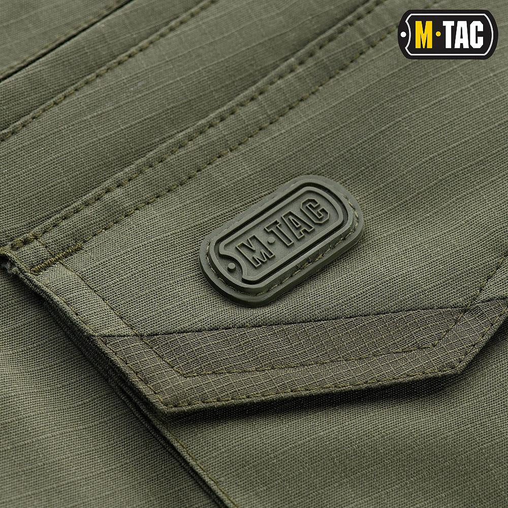 Universalūs, tvirti ir funkcionalūs šortai M-Tac Aggressor 2 Flex, Spalva Dark Olive