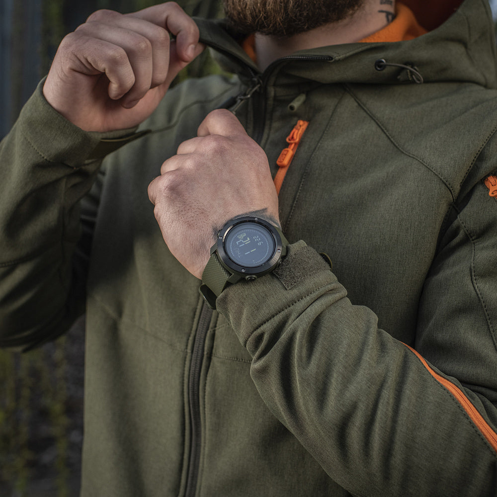 Multifunkcinis taktinis laikrodis M-Tac Tactical, 40143, žalios spalvos