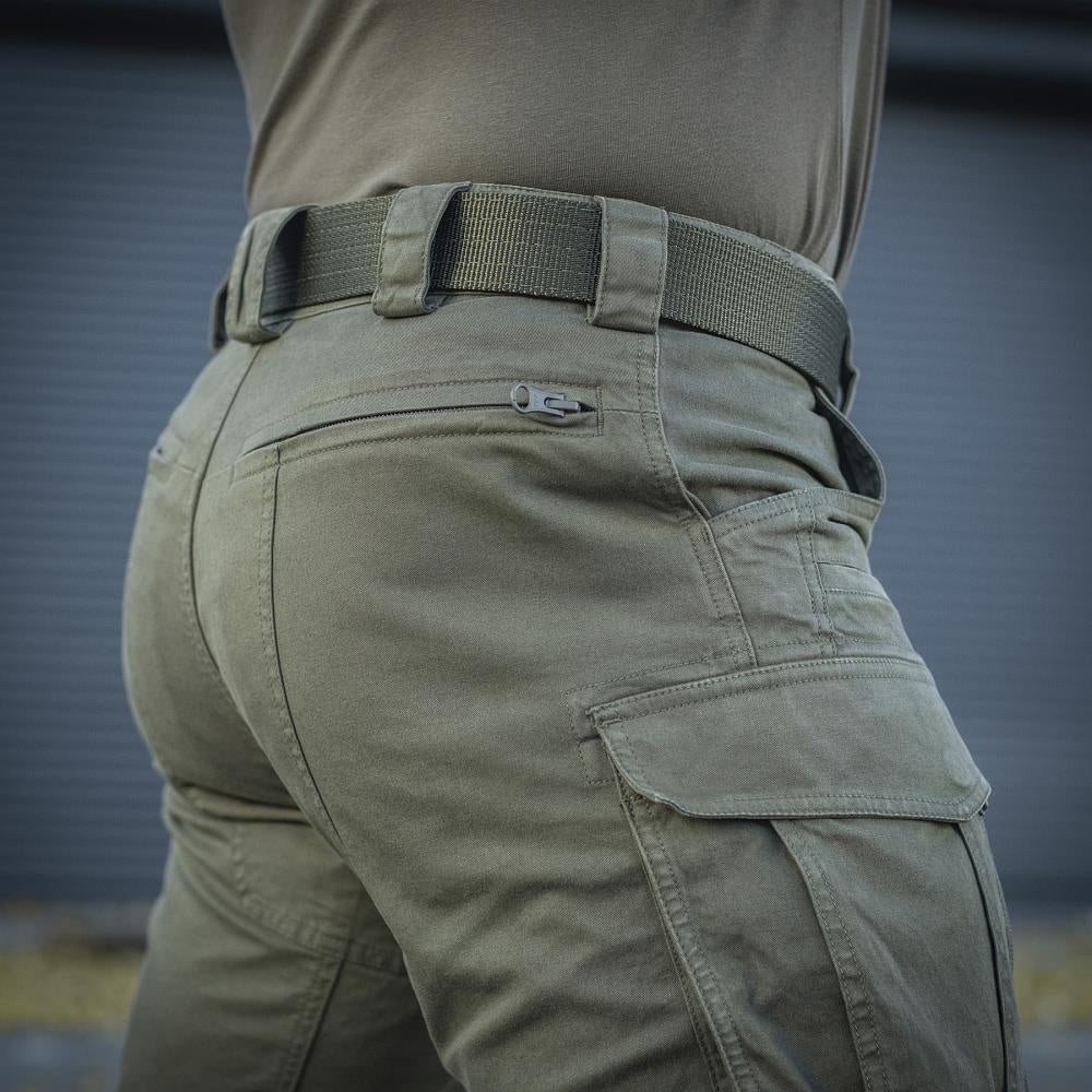 Taktinės kelnės M-Tac Patriot Gen. III Vintage, žalios (dark olive) spalvos