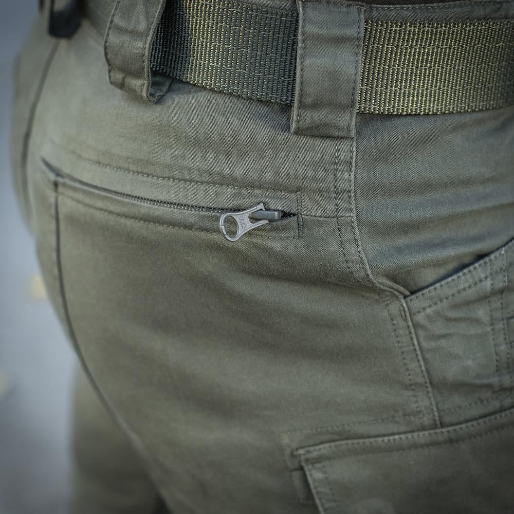 Taktinės kelnės M-Tac Patriot Gen. III Vintage, žalios (dark olive) spalvos