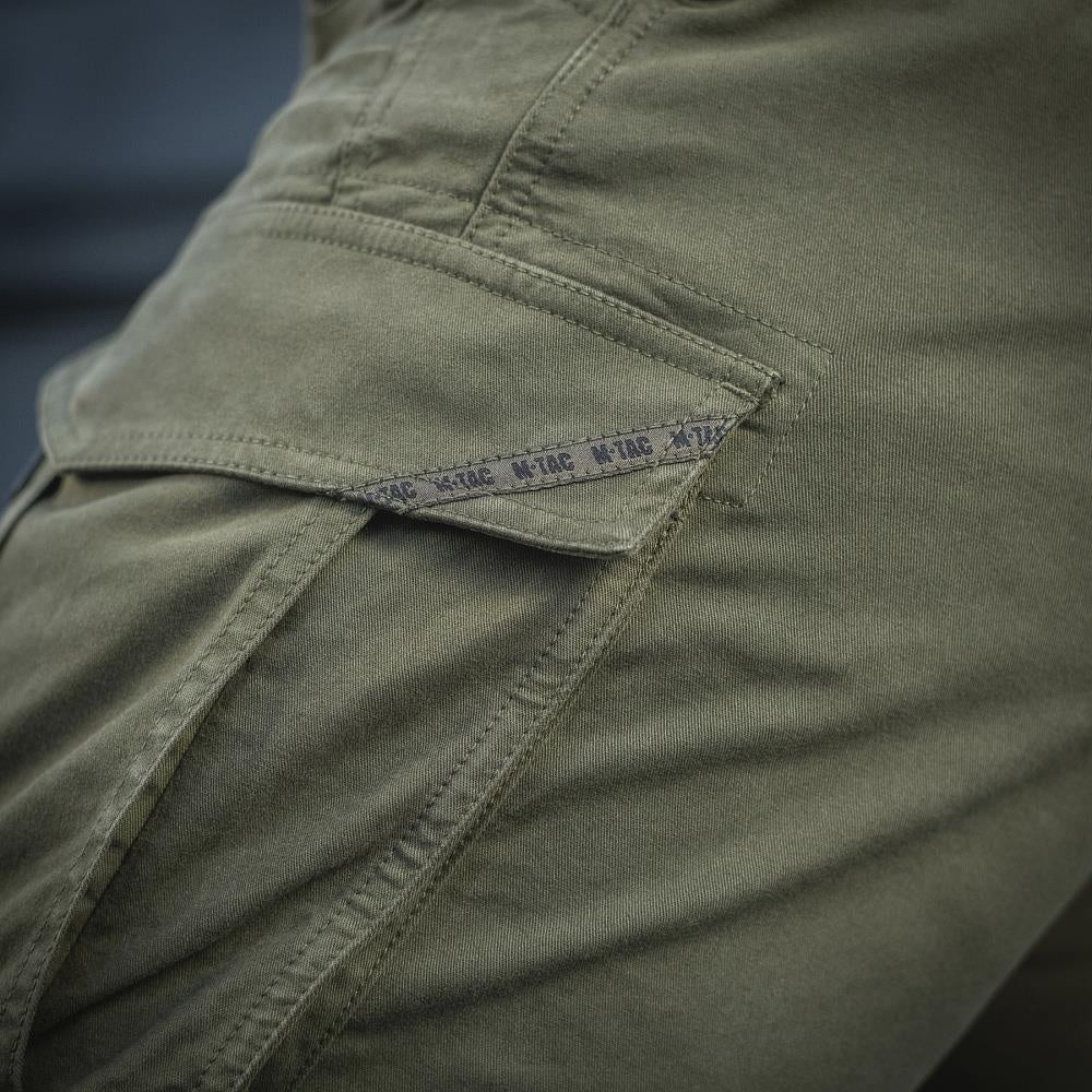 Taktinės kelnės M-Tac Patriot Gen. III Vintage, žalios (dark olive) spalvos