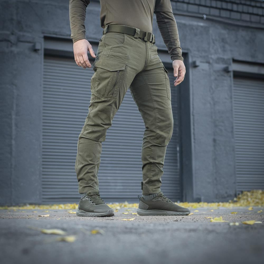 Taktinės kelnės M-Tac Patriot Gen. III Vintage, žalios (dark olive) spalvos