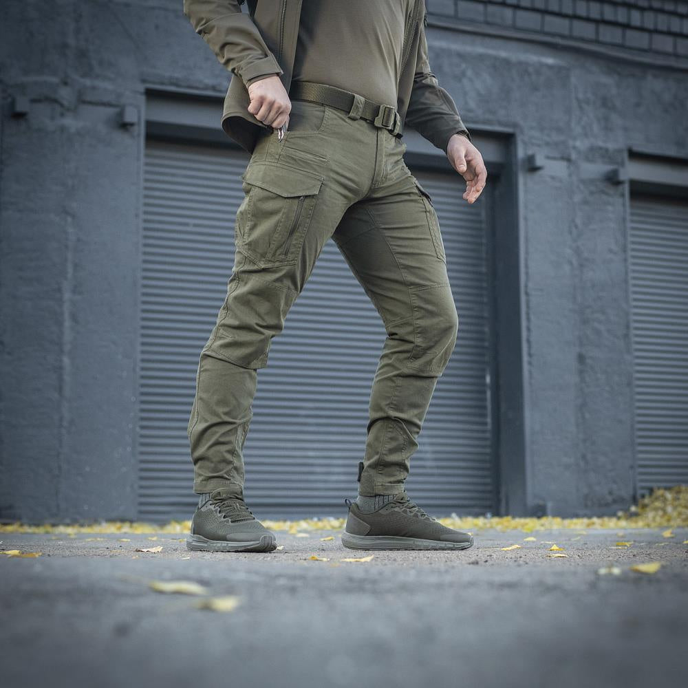 Taktinės kelnės M-Tac Patriot Gen. III Vintage, žalios (dark olive) spalvos