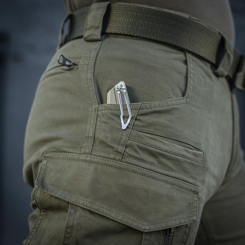Taktinės kelnės M-Tac Patriot Gen. III Vintage, žalios (dark olive) spalvos