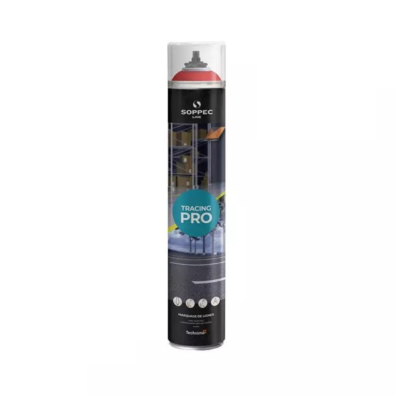 Žymėjimo dažai SOPPEC Line Tracing Pro 750ml, raudoni