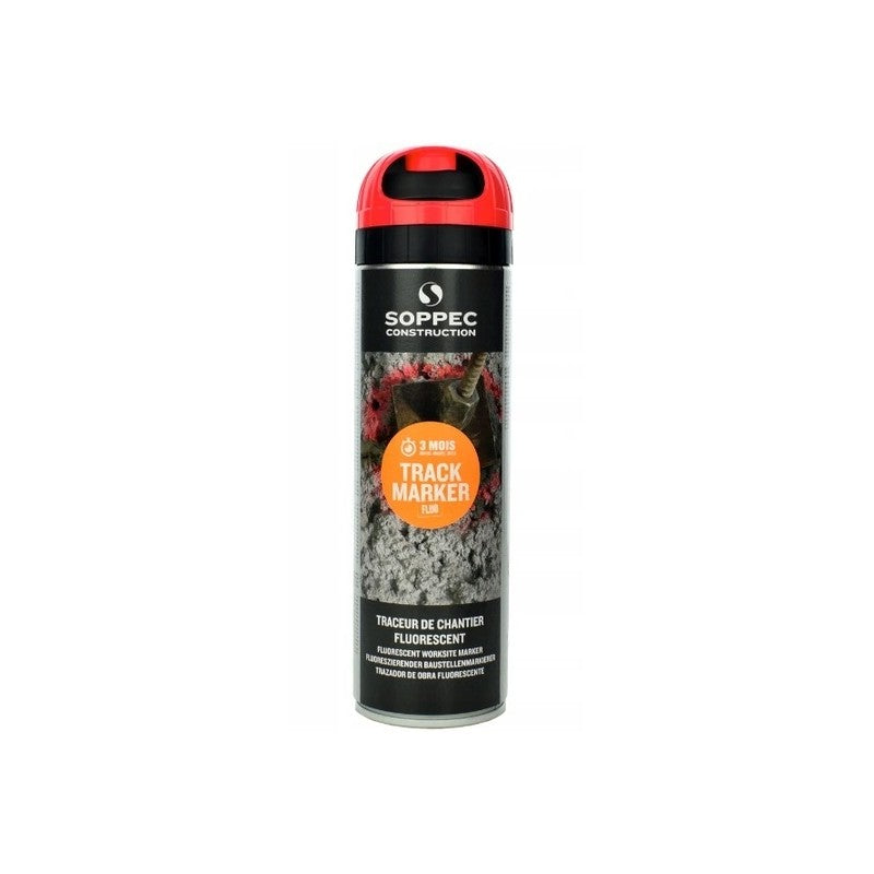 Žymėjimo dažai SOPPEC Track Marker 500ml, raudoni